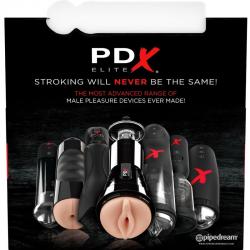 Pdx elite - set masturbador stroker 12 unidades: 6x vagina, 3x ano, 3x boca