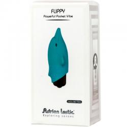 Adrien lastic - flippy vibrador de bolsillo delfin