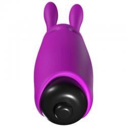 Adrien lastic - lastic pocket vibrador de bolsillo conejo violeta