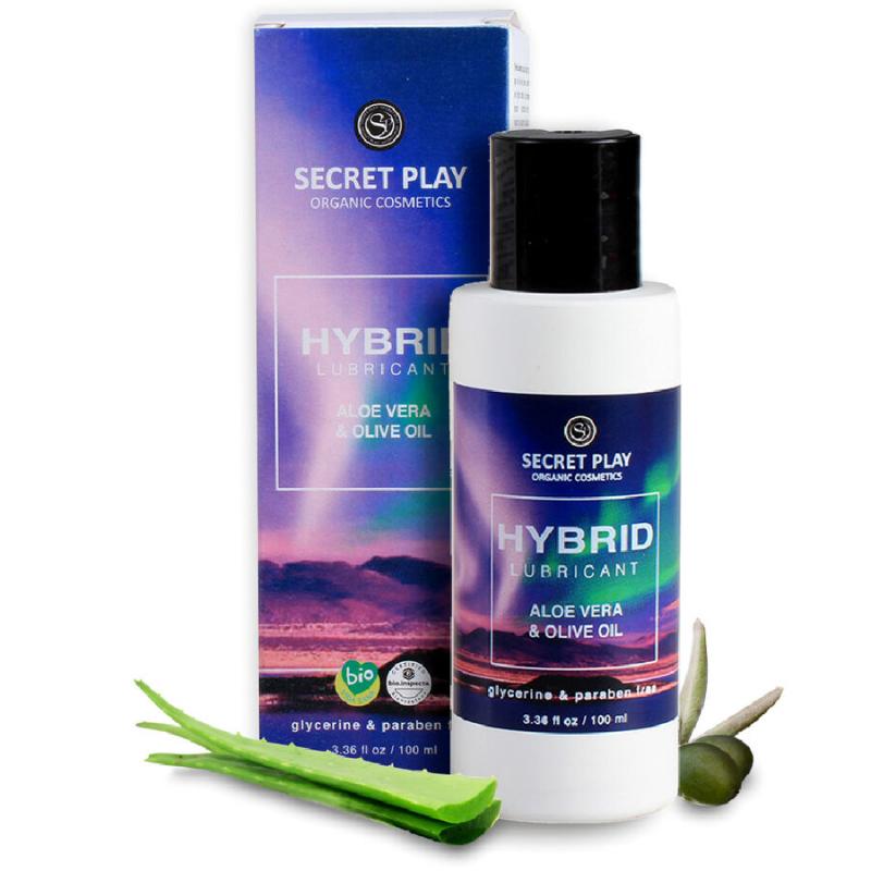 Secretplay - lubricante organico hibrido 100 ml