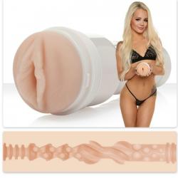 Fleshlight - elsa jean vagina tasty + universal launch + lubricante aqua quality 50 ml