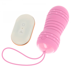 Ohmama huevo control remoto 7 modos rotacion - rosa