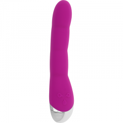 Ohmama - vibrador 6 modos y 6 velocidades lila 21.5 cm