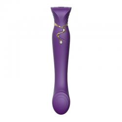 Zalo - queen set pulse wave clit stim morado