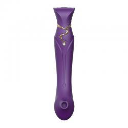 Zalo - queen set pulse wave clit stim morado