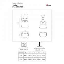Livco corsetti fashion - miraaze lc 90567 camiseta + shorts negro
