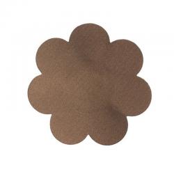 Bye bra body cinta 5m x 6.5 cm + 3 pares de pezoneras marron oscuro