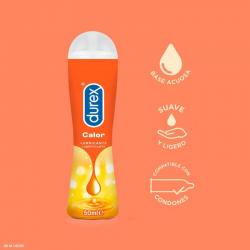 Durex - lubricante durex play efecto calor 50 ml