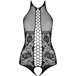 Passion - bs094 bodystocking negro talla unica