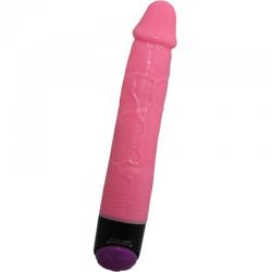 Baile - colorful sex vibrador realistico rosa 23 cm