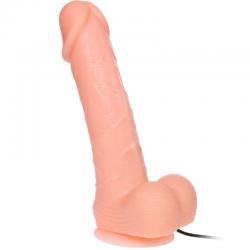 Baile - dong dildo realistico vibracion y rotacion 20 cm