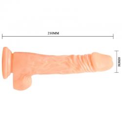 Baile - cock dildo realistico con vibracion