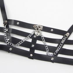 Subblime - arnés forma corset detalle cadenas talla única