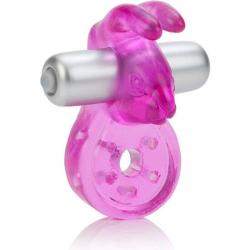 Calex micro vibe arouser bunny anillo vibrador rosa