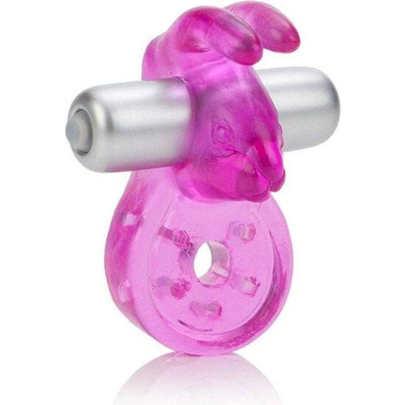 Calex micro vibe arouser bunny anillo vibrador rosa