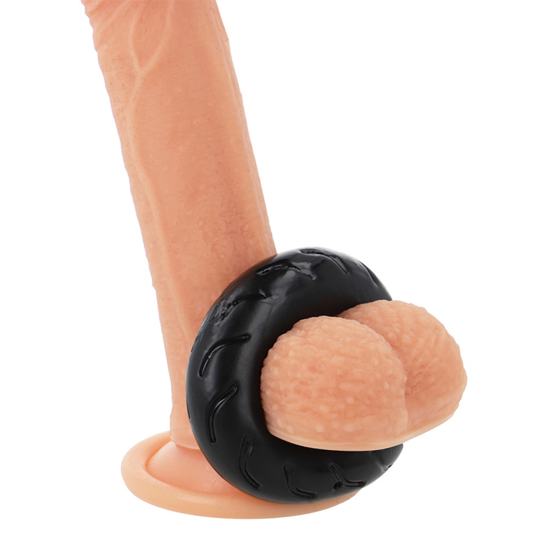 Powering super flexible y resistente anillo pene 5cm pr08 negro