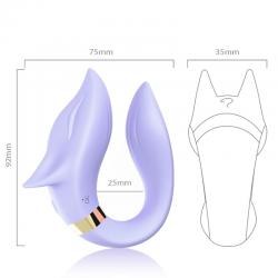 Armony - fox vibrador parejas control remoto violeta