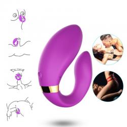 Armony - crescent vibrador pareja control remoto violeta