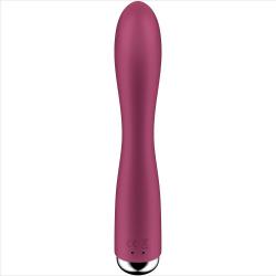 Satisfyer - spinning rabbit 1 estimulacion clitoris y punto g rojo