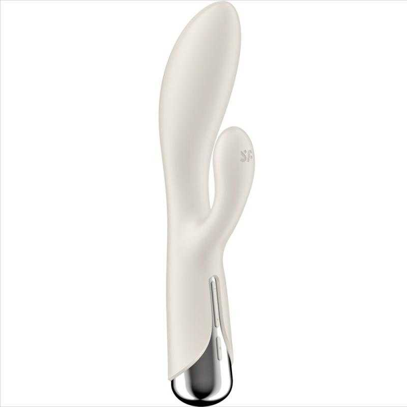 Satisfyer - spinning rabbit 1 estimulacion clitoris y punto g rojo