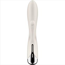 Satisfyer - spinning rabbit 1 estimulacion clitoris y punto g rojo