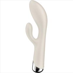 Satisfyer - spinning rabbit 1 estimulacion clitoris y punto g rojo