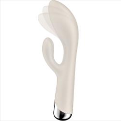 Satisfyer - spinning rabbit 1 estimulacion clitoris y punto g rojo