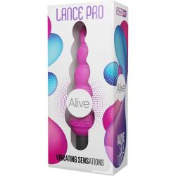 Alive - lance pro estimulador & vibrador anal rosa