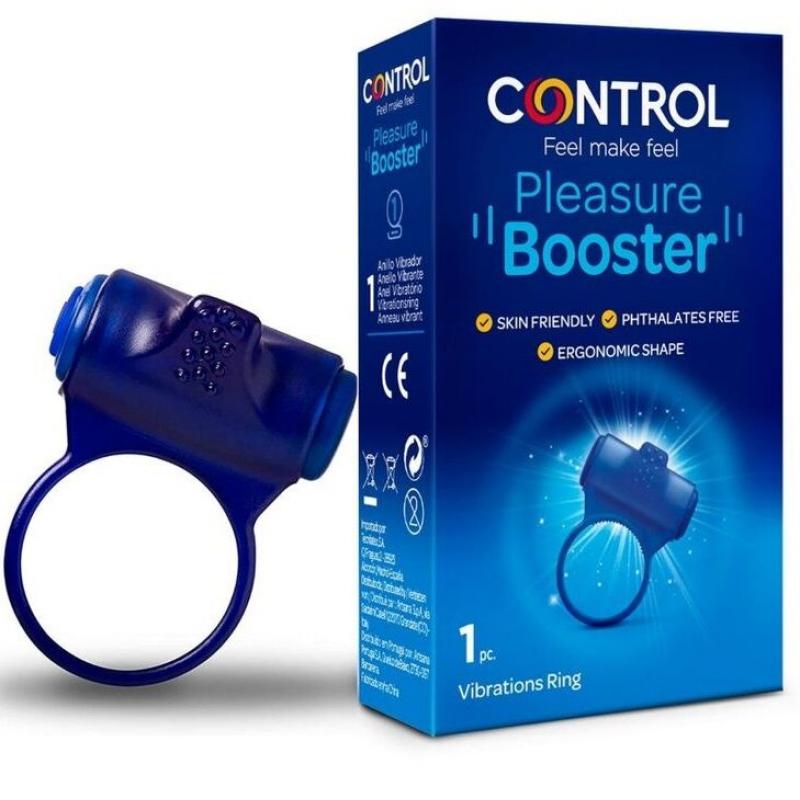 Control anillo vibrador pleasure booster