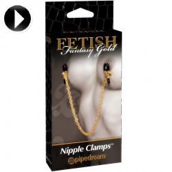 Fetish fantasy gold - pinzas para los pezones