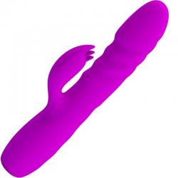 Pretty love - melanie vibrador conejo recargable morado