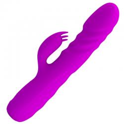 Pretty love - melanie vibrador conejo recargable morado