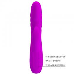 Pretty love - melanie vibrador conejo recargable morado