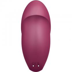 Satisfyer - tap & climax 1 vibrador lay-on rojo