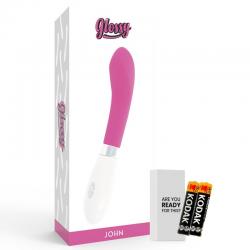 Glossy - john vibrador rosa