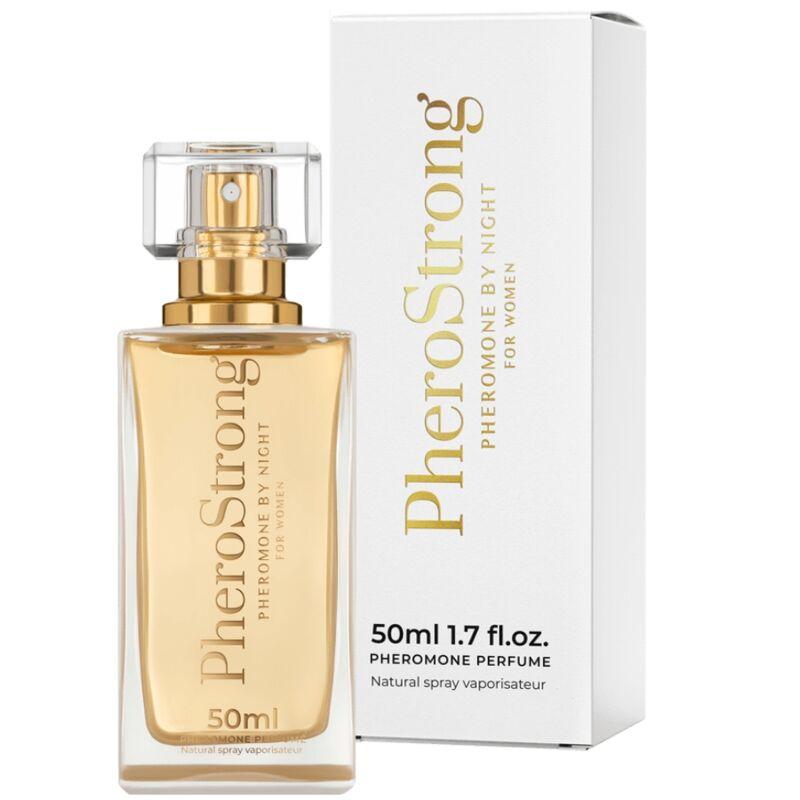 Pherostrong - perfume con feromonas by night para mujer 50 ml