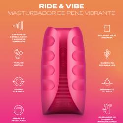 Durex - toy masturbador vibrador ride & vibe