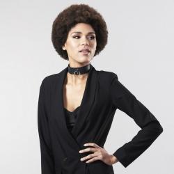 Bijoux indiscrets maze - collar con correa negro