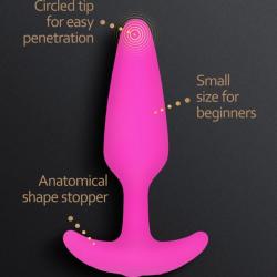 G-vibe - gplug plug anal vibrador xs fucsia