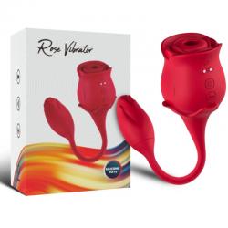 Armony - rosa succionador de clitoris & vibrador 10 modos rojo