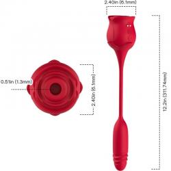 Armony - roseknigth succionador clitoris & vibrador rojo