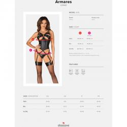 Obsessive - armares corset & tanga xs/s