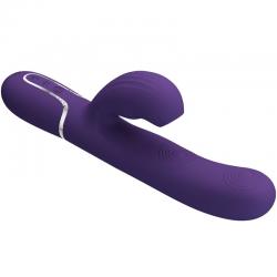 Pretty love - perlita vibrador punto g 3 en 1 multifunción morado