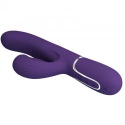 Pretty love - perlita vibrador punto g 3 en 1 multifunción morado