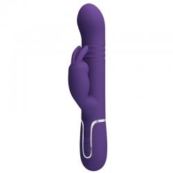 Pretty love - coale vibrador rabbit 4 en 1 morado