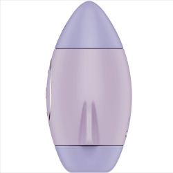 Satisfyer - mission control lila vibrador pequeño de doble impulso