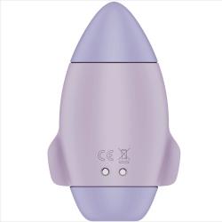 Satisfyer - mission control lila vibrador pequeño de doble impulso