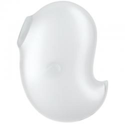 Satisfyer - cutie ghost vibrador lay-on blanco