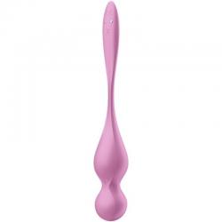 Satisfyer - love birds bolas kegel vibradoras rosa