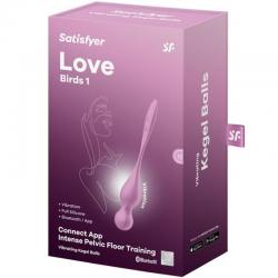 Satisfyer - love birds bolas kegel vibradoras rosa